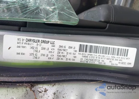 2014 Jeep Grand Cherokee Laredo из США, поврежденный, VIN 1C4RJFAG9EC257120